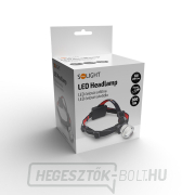 Solight LED-es fejlámpa, 300lm, Cree XPG R5, fókusz, 3x AA Előnézet 