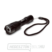 Solight LED fém zseblámpa, kicsi, 50lm, 1W LED, fekete, 1 x AA Előnézet 