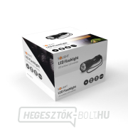Solight LED fém zseblámpa, kicsi, 50lm, 1W LED, fekete, 1 x AA Előnézet 