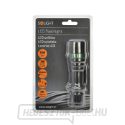 Solight fém zseblámpa, 3W CREE LED, fekete, fókusz, 3x AAA Solight fém zseblámpa, 3W CREE LED, fekete, fókusz, 3x AAA náhled