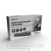 Solight professzionális újratölthető LED-es zseblámpa, T6 XML Cree LED, 600lm, Li-Ion  náhled