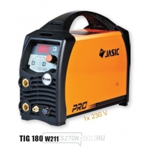 Jasic TIG 180P W211 fáklya SR17 4m, földkábel 4m