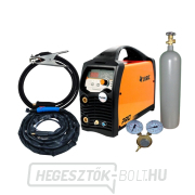 Jasic TIG 200P AC/DC E201 inverteres hegesztőpisztoly + hegesztőpisztoly + testkábel + teljes argongáz palack + szelep Jasic TIG 200P AC/DC E201 inverteres hegesztőpisztoly + hegesztőpisztoly + testkábel + teljes argongáz palack + szelep gallery main image