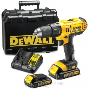 Akkus ütvefúró/csavarhúzó DEWALT DCD776C2 18V, 2x1,3Ah