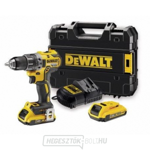 Akkus akkus fúró-csavarozó és csavarhúzó DEWALT DCD791D2 18V, 2x2,0 Ah + tok