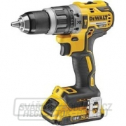 Akkus akkus fúró-csavarozó kalapáccsal DeWALT DCD796D2 18V XR Li-Ion 2x2.0 Ah + bőrönd Előnézet 