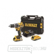 Akkus akkus fúró-csavarozó kalapáccsal DeWALT DCD796D2 18V XR Li-Ion 2x2.0 Ah + bőrönd gallery main image