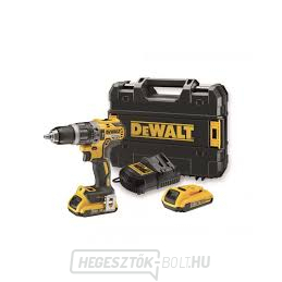 Akkus akkus fúró-csavarozó kalapáccsal DeWALT DCD796D2 18V XR Li-Ion 2x2.0 Ah + bőrönd