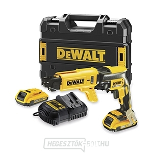 Akkus gipszkarton csavarhúzó 18V, 2x2,0 Ah DEWALT DCF620D2K + tok gallery main image