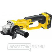 Akkumulátoros sarokcsiszoló 125mm DeWalt DCG412M2 18V XR 2x4.0Ah + tok Előnézet 