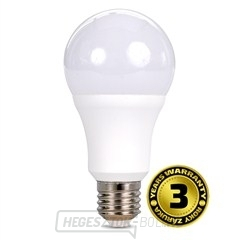 Solight LED izzó, klasszikus alakú, 15W, E27, 6000K, 270°, 1220lm, 1220lm gallery main image