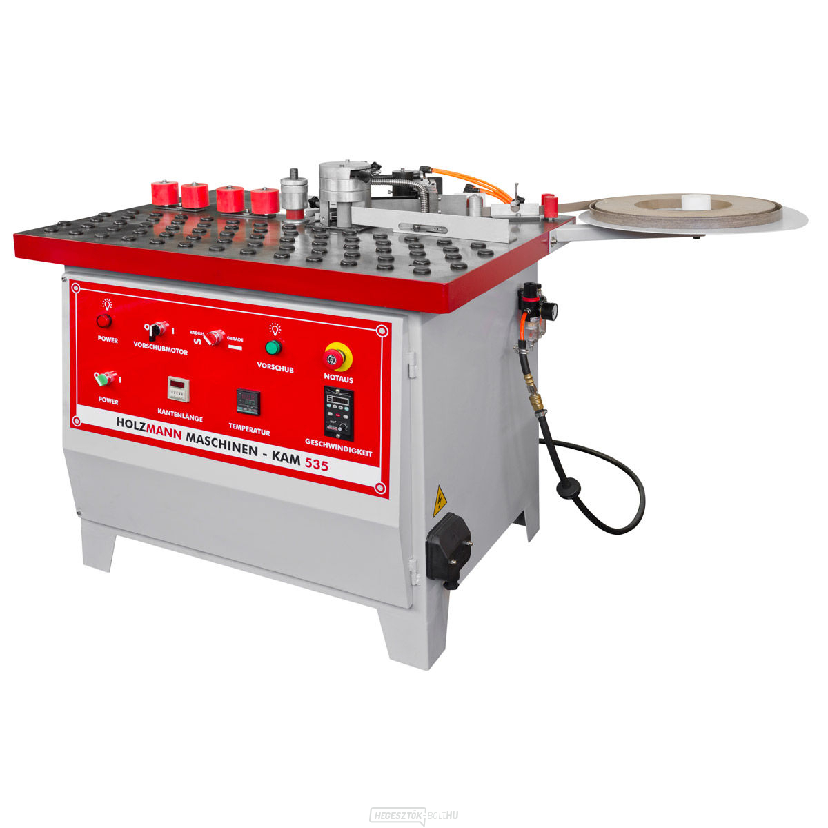 Holzman KAM535 400V 400V élszalagozó gép