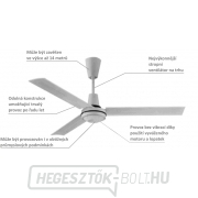 Professzionális mennyezeti ventilátor E36202 Előnézet 