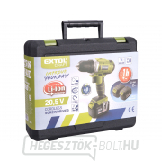 Akkus fúrócsavarhúzó EXTOL Craft 18V Li-ion (2x), 1500mAh Akkus fúrócsavarhúzó EXTOL Craft 18V Li-ion (2x), 1500mAh náhled