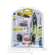 Egyenes köszörű, akkumulátor 3,6V Li-ion, 1300mAh náhled