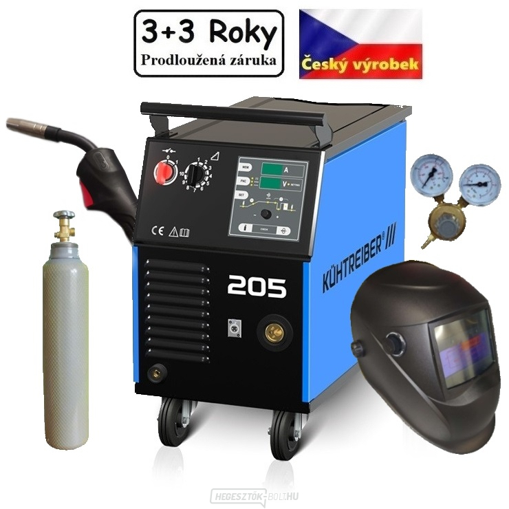 KIT 205 Processzor + égő + búra + szelep + teli CO2 palack
