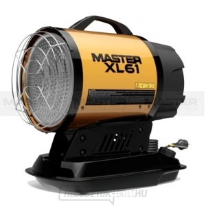 Master XL 61 infravörös olajfűtés