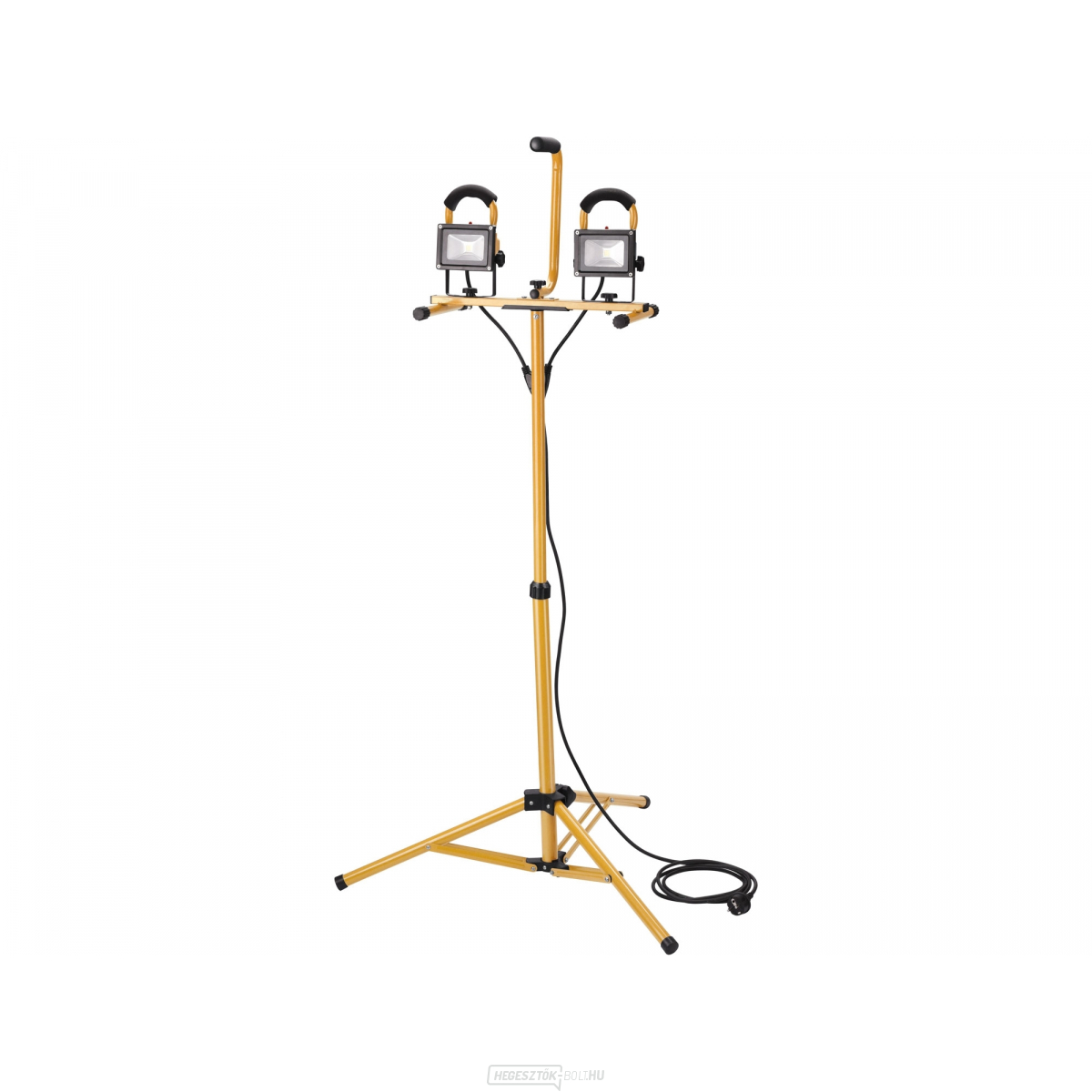 LED reflektor, 2x800lm, 125cm állvánnyal