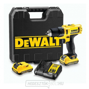 DCD710D2 Akkus fúró/csavarozó XR 10.8V, 2x 2.0Ah DeWalt tok gallery main image