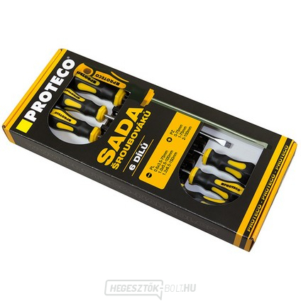 Csavarhúzó készlet (PL PZ) dobozban - 6db