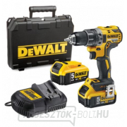 DCD791P2 Akkus fúrógép 18V XR 2x5,0 Ah DeWALT táska gallery main image