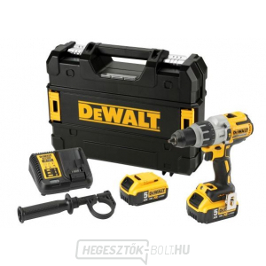 Akkus háromsebességes fúrókalapács 18V, 2x 5,0Ah DeWALT DCD996P2 FLEXVOLT + tok Akkus háromsebességes fúrókalapács 18V, 2x 5,0Ah DeWALT DCD996P2 FLEXVOLT + tok gallery main image