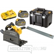 Akkus merülő körfűrész 54V, 2x 6Ah + rúd DeWALT DCS520T2R FLEXVOLT gallery main image