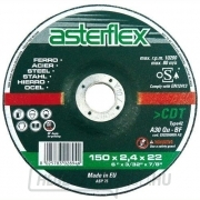 Kerék AS 180/2.4/22 A30Qu-BF acél, CDT emelt vágás. gallery main image