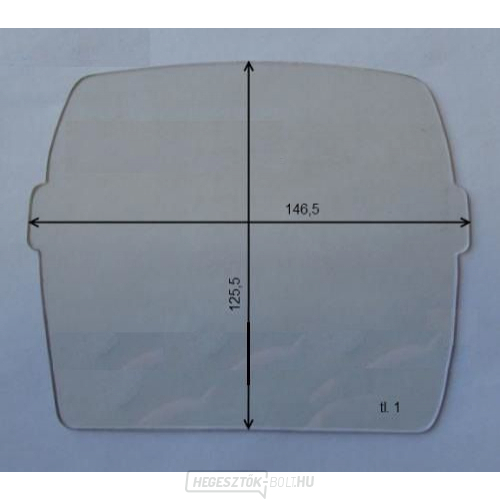 Külső védőfólia CA-20 - BALDER BH3 GDS csomaghoz 10 db