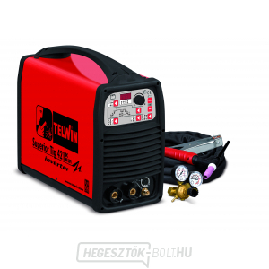 TIG hegesztő Superior TIG 421 DC - HF/LIFT Telwin teljes tartozékokkal gallery main image