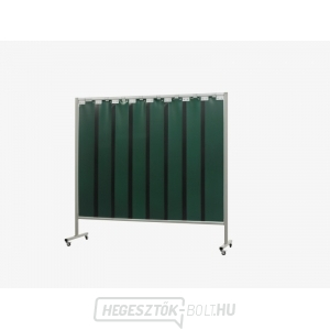 Hegesztő paraván OMNIUM GREEN 6-LAMELY 200x215 cm Hegesztő paraván OMNIUM GREEN 6-LAMELY 200x215 cm gallery main image