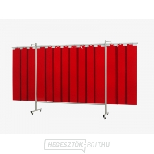 Omnium Triptichon védőhegesztő paraván - lécek 200x375 cm Omnium Triptichon védőhegesztő paraván - lécek 200x375 cm gallery main image