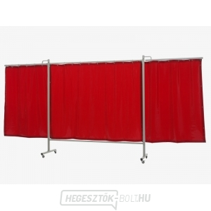 Omnium Triptych XL 200x435 cm 200x435 cm hegesztési védőernyő Omnium Triptych XL 200x435 cm 200x435 cm hegesztési védőernyő gallery main image