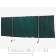 Omnium Triptych XL-GREEN 6 200x435 cm 200x435 cm Hegesztési védőernyő Omnium Triptych XL-GREEN 6 gallery main image