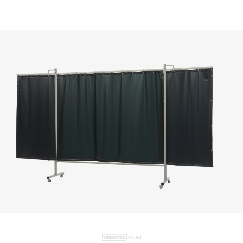 Omnium Triptych XL-GREEN 9 200x435 cm 200x435 cm védőhegesztő paraván Omnium Triptych XL-GREEN 9