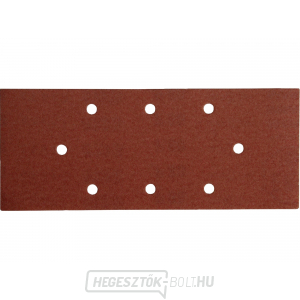 Csiszolópapír 93x230mm, szemcseméret P80, 10 darabos csomagban gallery main image