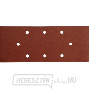 Csiszolópapírok 93x230mm, szemcseméret P100, 10 darabos csomagban Csiszolópapírok 93x230mm, szemcseméret P100, 10 darabos csomagban gallery main image