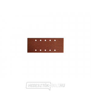Csiszolópapírok 115x280mm, szemcseméret P40, 10 darabos csomagban Csiszolópapírok 115x280mm, szemcseméret P40, 10 darabos csomagban gallery main image