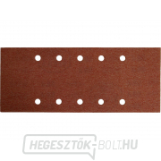 Csiszolópapírok 115x280mm, szemcseméret P60, 10 darabos csomagban Csiszolópapírok 115x280mm, szemcseméret P60, 10 darabos csomagban gallery main image