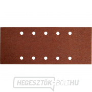Csiszolópapírok 115x280mm, szemcseméret P100, 10 darabos csomagban Csiszolópapírok 115x280mm, szemcseméret P100, 10 darabos csomagban gallery main image