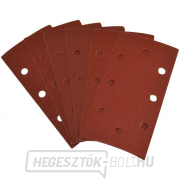 Csiszolópapírok 93x187 mm, 6 darabos csomagban Csiszolópapírok 93x187 mm, 6 darabos csomagban gallery main image