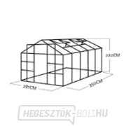 Üvegház KOMFORT TITAN 9900 STRONG - 22 Előnézet 
