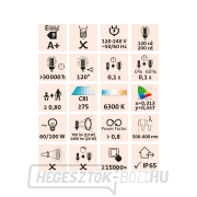 LED-es reflektor, újratölthető talppal, 700/1400lm, Li-ion náhled