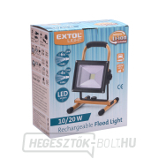LED-es reflektor, újratölthető talppal, 700/1400lm, Li-ion náhled
