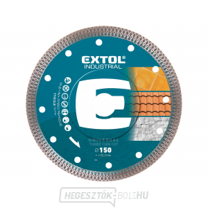 Gyémánt vágókorong, turbo Thin Cut, száraz és nedves vágás, 150x22,2mm Gyémánt vágókorong, turbo Thin Cut, száraz és nedves vágás, 150x22,2mm gallery main image