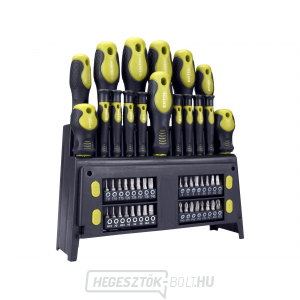 Csavarhúzók hegyekkel, CrV - 49db Csavarhúzók hegyekkel, CrV - 49db gallery main image