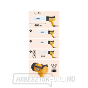 Zseblámpa 300lm CREE XPG LED, vízálló, 5W náhled