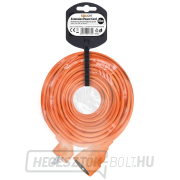 Solight hosszabbító kábel - csatlakozó, 1 aljzat, narancssárga, 10m Előnézet 