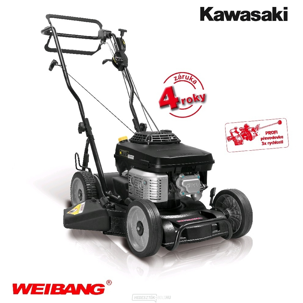 Benzinmotoros fűnyíró Weibang WB 476 SK AL V-kawasaki