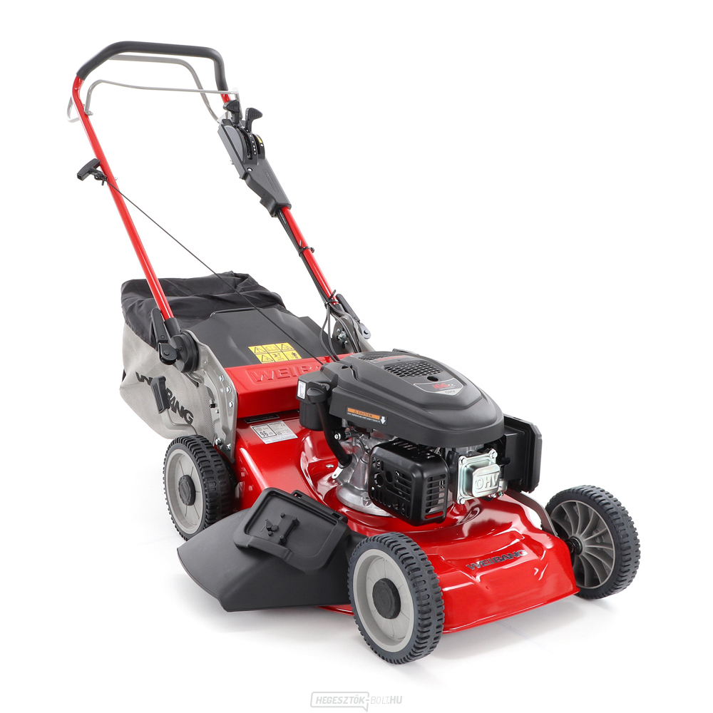 Weibang WB 506 SCV 6 az 1-ben benzines fűnyíró, ráhajtással